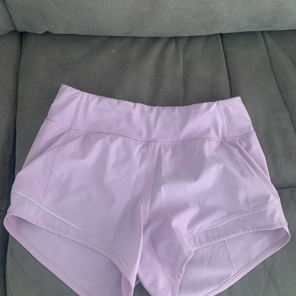 Lavender Lululemon Shorts Size 2